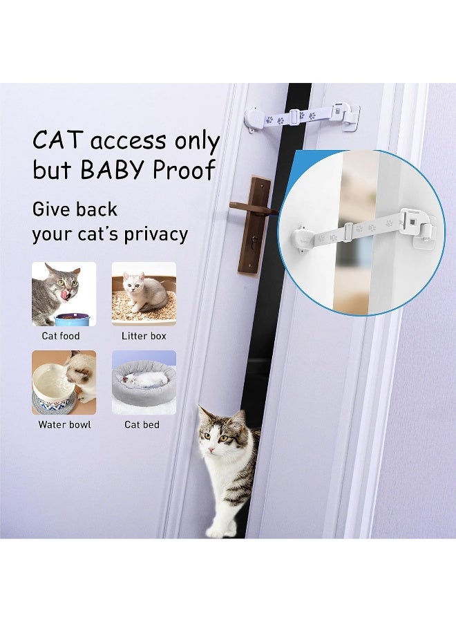 Neobay Child Proof Door Lock with Adjustable Door Strap and Latch - Image 3
