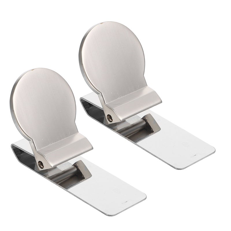 4 pcs Money Clip Money Fixing Clamp Metal Bill Fold Clip Bill Fixing Clip Money Storage Clamp - Image 4