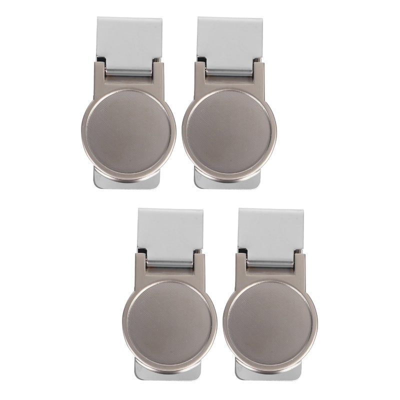 4 pcs Money Clip Money Fixing Clamp Metal Bill Fold Clip Bill Fixing Clip Money Storage Clamp - Image 1