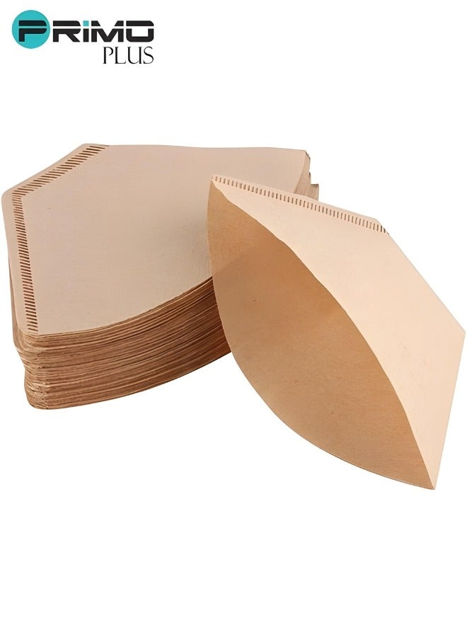 بريمو بلس فلاتر قهوة v60 عدد 100 فلتر مقاس 02 حجم كبير بني - Image 4