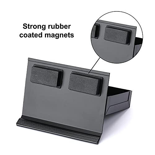 Mayouko Magnetic Toolbox Shelf, Tray and Holder, 4-Piece Magnetic Toolbox Tray Set Tool Box Cabinet Side Shelf Storage, Workshop - Image 2