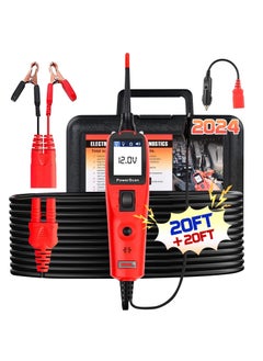 KASTWAVE Automotive Circuit Tester, Power Circuit Probe Kit, Digital Multimeter/Relay & Diode Resistance Tool, for Frequency/Duty Cycle/Voltage Test, Activating Component, w/ 20ft Cable  - Image 1