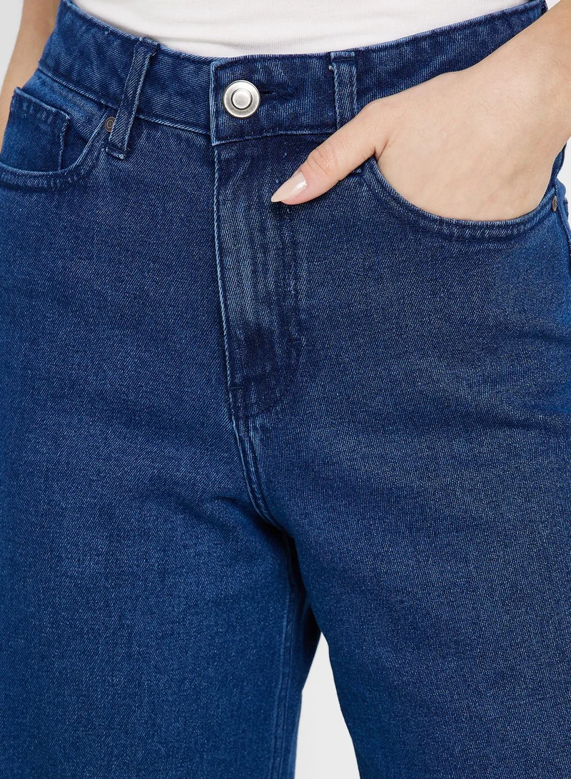 Ginger High Waist Wide Leg Jeans