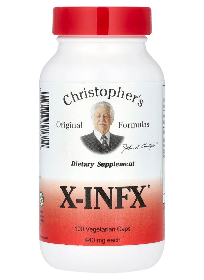 Christopher's Original Formulas X-INFX 440 mg 100 Vegetarian Caps (880 mg per Capsule) 