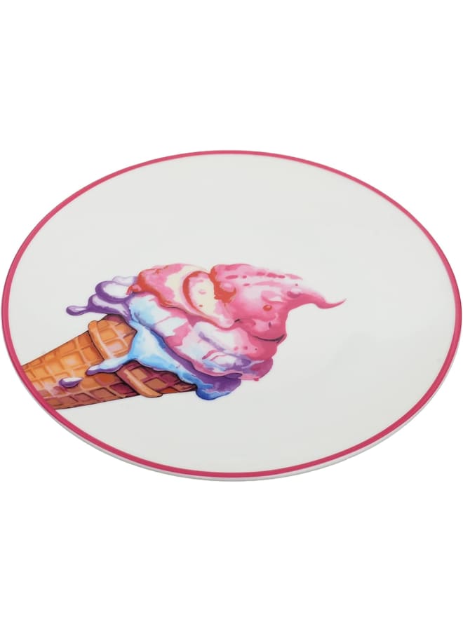 Rosa By Fathy Mahmoud (Ice Cream 2 Dessert Plate 21 Cm Coup) - Image 3