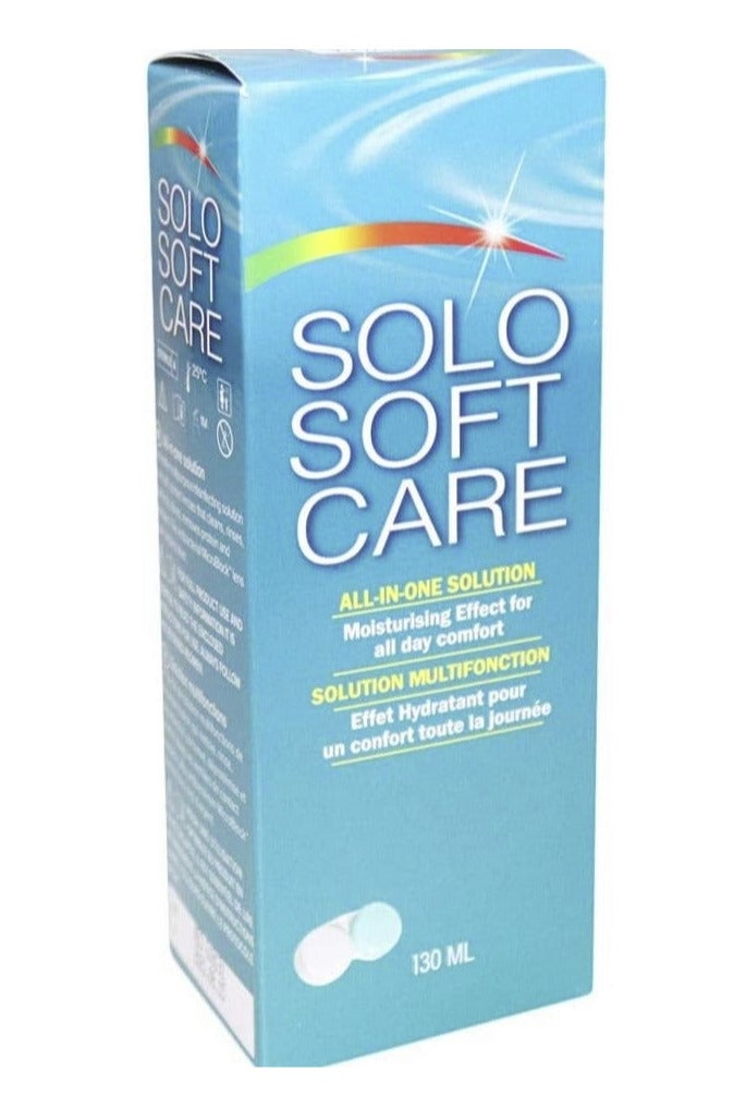 SOLO SOFT SOLO SOFT CARE 130ML SOLUTION,LENS SOLUTION