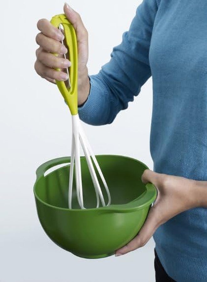 Glowick Blending Whisking Beating Stirring Cooking Baking Egg Liquefied Mixer Stirrer Egg Beater ABS Plastic Kitchen Whisks Egg Beater (1Pcs) - Image 3