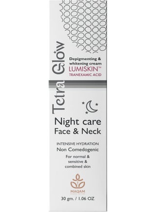 Tetra Glow Lumiskin Anti-Pigmentation & Whitening Night Face Cream for Normal, Combination & Sensitive Skin - non comedogenic - pzsku/Z6EB258F0244DA137025DZ/45/1751220506/5fbccd02-d317-40d4-8fdc-48ce743142ef