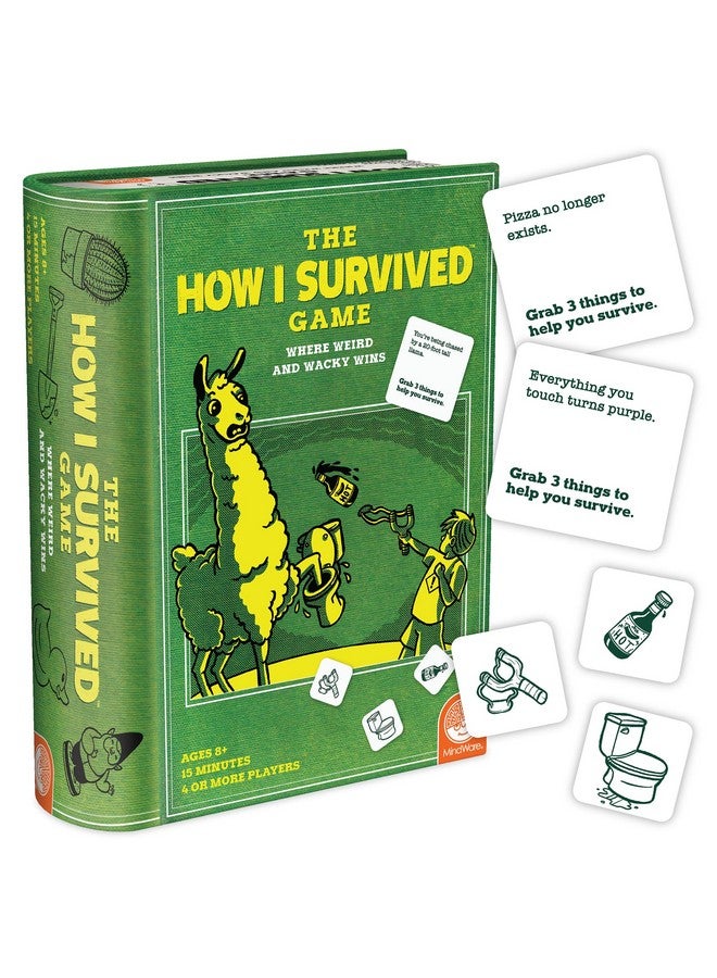 MindWare The How I Survived Game - Hilarious Card Game for Kids & Adults - Laugh ‘til You cry, Super Funny Kid-Humor Game - Gift for Boys & Girls Ages 8+ - Image 1