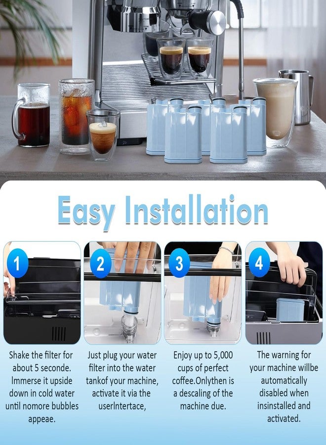 فلتر قهوة Bestuseful متوافق مع فلتر مياه Philips AquaClean CA6903/10/22 لماكينات القهوة الأوتوماتيكية بالكامل. فلتر مياه مضاد للترسبات الكلسية، قطعتان لماكينات القهوة - Image 4