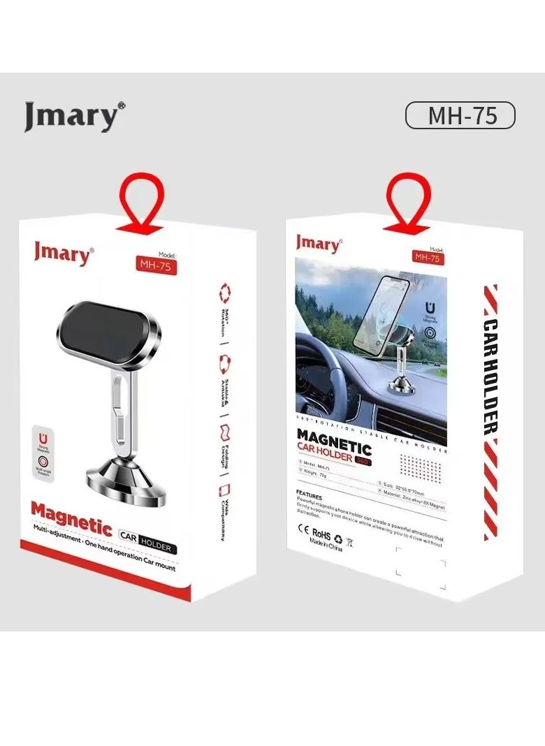 Jmary Jmary MH-75 Magnetic Car Holder Multi Adjustment  - Image 1