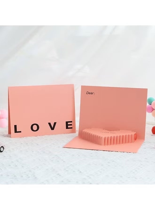 3D Pop-up Greeting Card, Romantic Love Cards for Valentine’s Day, Wedding Anniversary Card, Birthday Greeting Cards, Mother’s Day greeting Card - Image 1