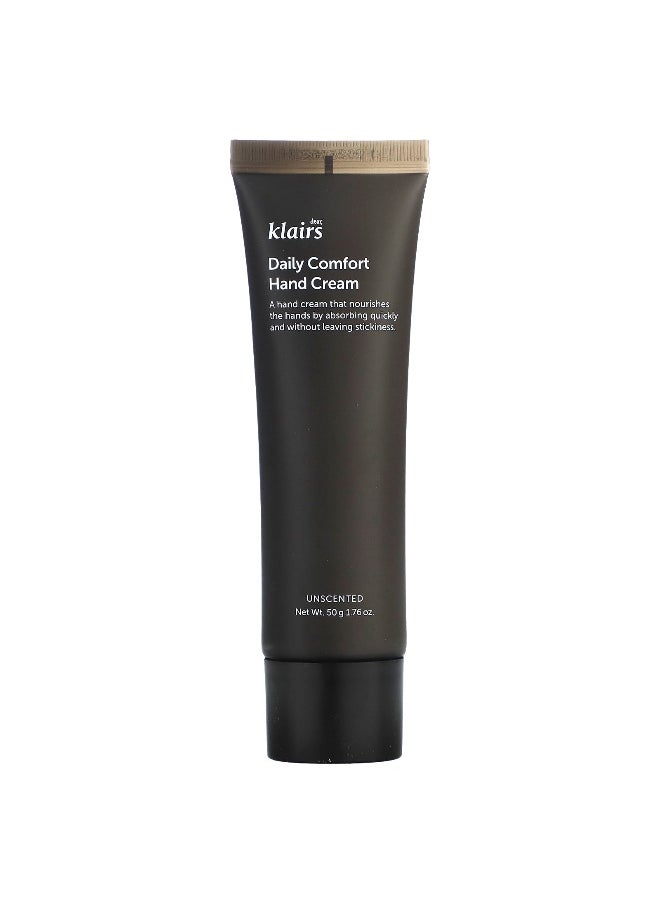 Dear,Klairs Dear, Klairs, Daily Comfort Hand Cream, Unscented, 1.76 oz (50 g)  - Image 1