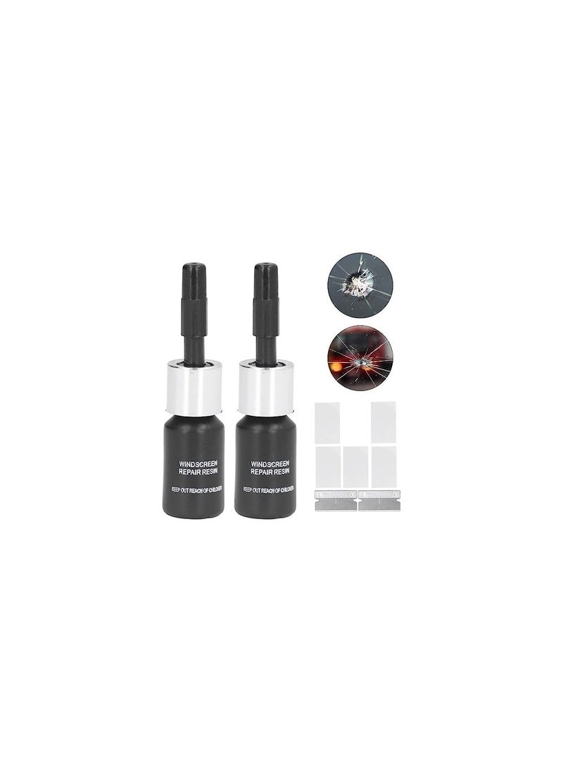 RATSAW 2Pcs Windshield Repair Liquid Kit Resin Car Windshield Crack Repair Tool Glass Repair Fluid Scratch Windshield Chip Cracks Repair Kit  - Image 4