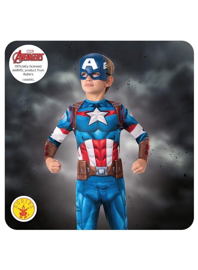 Kidzilla Captain America Costume, M - Image 3