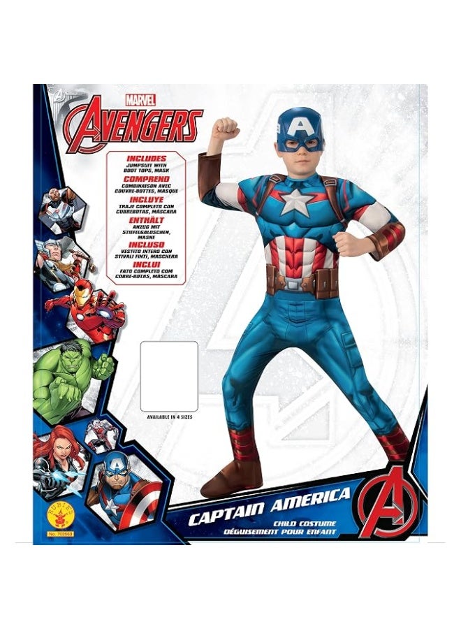 Kidzilla Captain America Costume, M - Image 4