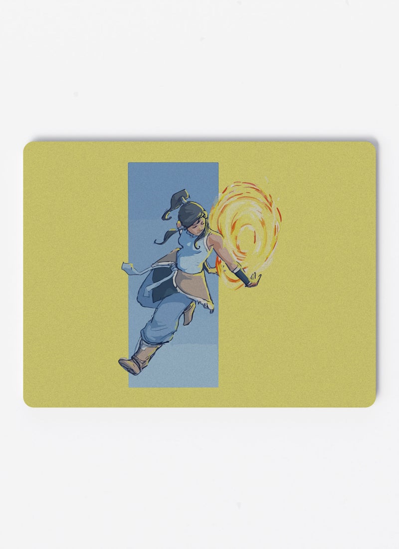 LOUD UNIVERSE Rectangular Desk Mouse Pad The Last Airbender Katara Waterbending Fire Non-Slip Rubber Base Mouse Pad - Image 1