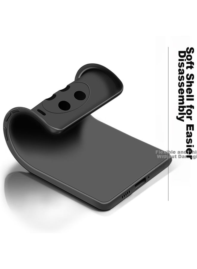 Hotfire Phone Case For Xiaomi Redmi Note 9 Pro, Xiaomi Note 9 Pro Protective Cover, Upgraded Lens Liquid Matte Anti-drop Silicone Soft Case For Men And Women - Dark Night Green - Image 3