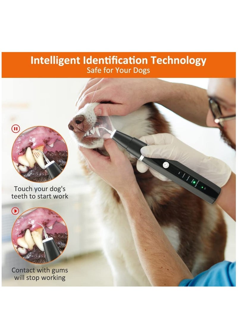 Electric Tooth Polisher with LED Lamp Ultrasonic Cleaner Toothbrush 5 Modes Teeth Cleaning Kit Tartar Remover Stains - Image 3