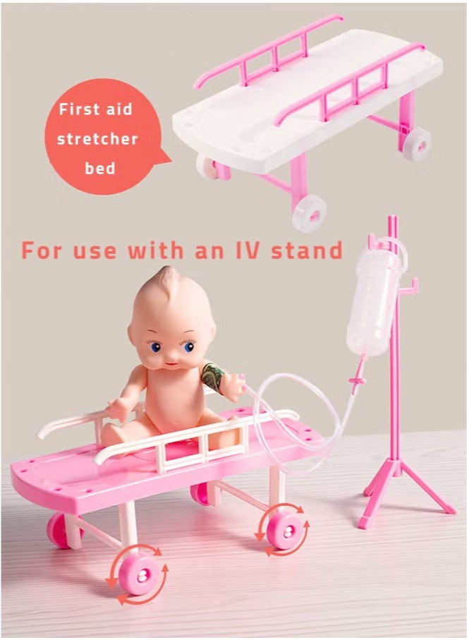 Charming 65 Pieces Kids Doctor Kit Pretend Play Toys with Working Stethoscope and Coat Carry Case,Medical Role Play Educational Toy,Doctor Playset for Boys Girls Ages 3+  - Image 5