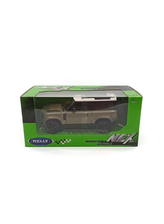 Nex Cars Die Cast Metal From Welly - Land Rover Defender