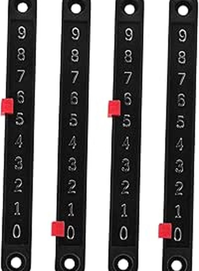 Compact 4 Player Tabletop Soccer Game Set with Scorer Markers Easy to Operate - Image 1