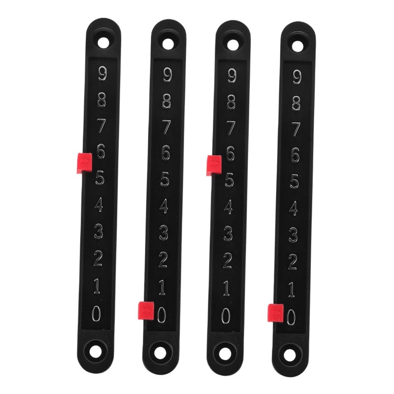 Compact 4 Player Tabletop Soccer Game Set with Scorer Markers Easy to Operate - Image 2