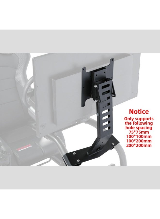 ماركة غير محددة Gaoxiang Gaox/Pns Fashion Version Racing Simulator عجلة القيادة قوس المقعد G29/T300Rs- لون المنتج: حامل الشاشة  - Image 1