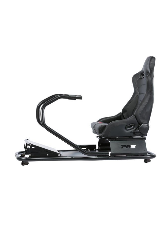 ماركة غير محددة Gaoxiang Gaox/Pns Fashion Version Racing Simulator عجلة القيادة قوس المقعد G29/T300Rs- لون المنتج: حامل الشاشة  - Image 5