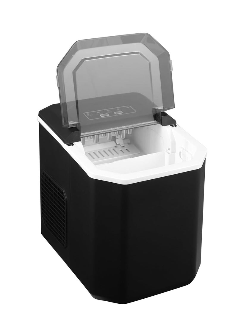 Generic Ice Maker Machine, 12 KG in 24Hrs, 9 Ice Cubes Ready in 6 Mins, Auto-Cleaning Portable Ice Maker, for Home/Kitchen/Camping/RV. (Black)  - Image 2