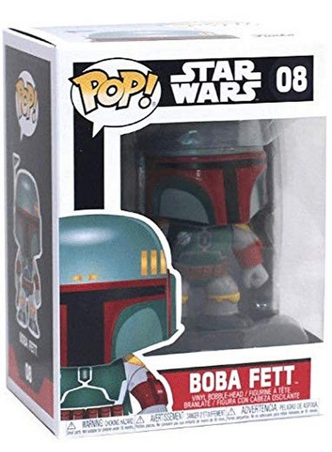 Funko Pop Star Wars: Boba Fett 08 Vinyl Bobblehead Figure (Bundled With Pop Box Protector Case) - Image 3