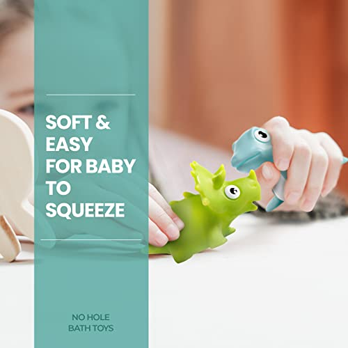 Hely Cancy Infant Bath Toys for 18 Months - No Hole Animal Bathtub Toys, Baby Bath Tub Toys - Image 4