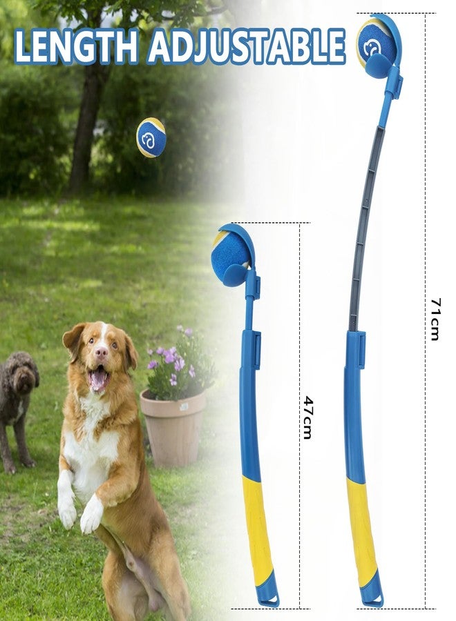 Extendable Dog Ball Thrower – Hands-Free Pickup, Telescopic Fetch Launcher with Clip & Ball for Outdoor Play - Image 4