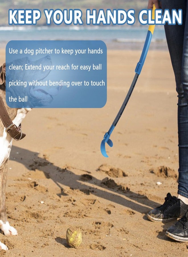 Extendable Dog Ball Thrower – Hands-Free Pickup, Telescopic Fetch Launcher with Clip & Ball for Outdoor Play - Image 2