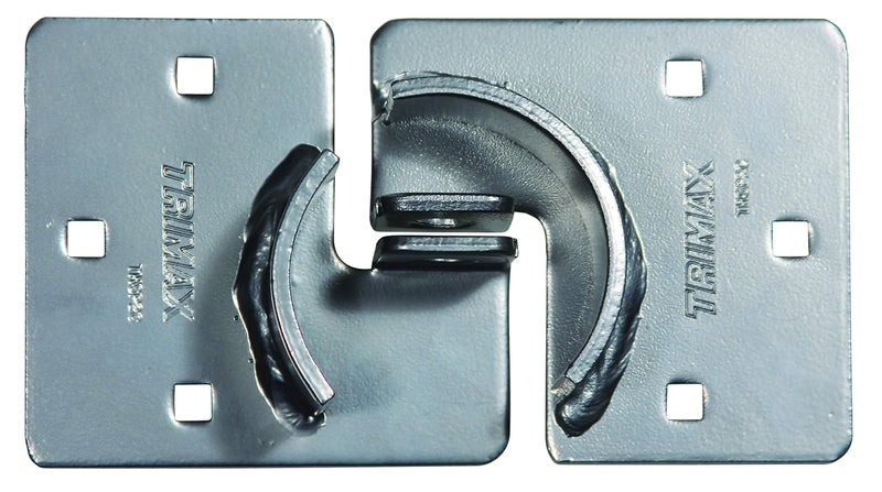 Trimax THSP2C Hockey Puck Internal Shackle Door Hasp - 2 Piece - Image 1