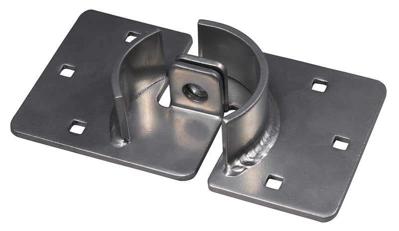 Trimax THSP2C Hockey Puck Internal Shackle Door Hasp - 2 Piece - Image 2