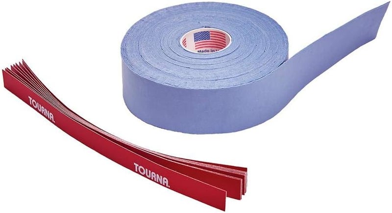 Tourna Tac 10 Pack Tacky Feel Tennis Grip, Blue, X-Large - Image 3