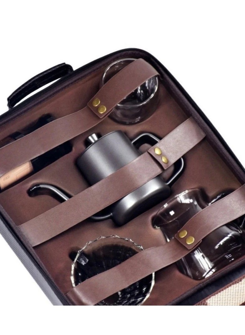 Generic - V60 Set 13 Piece Coffee Drip Set With Tool Case - Image 1