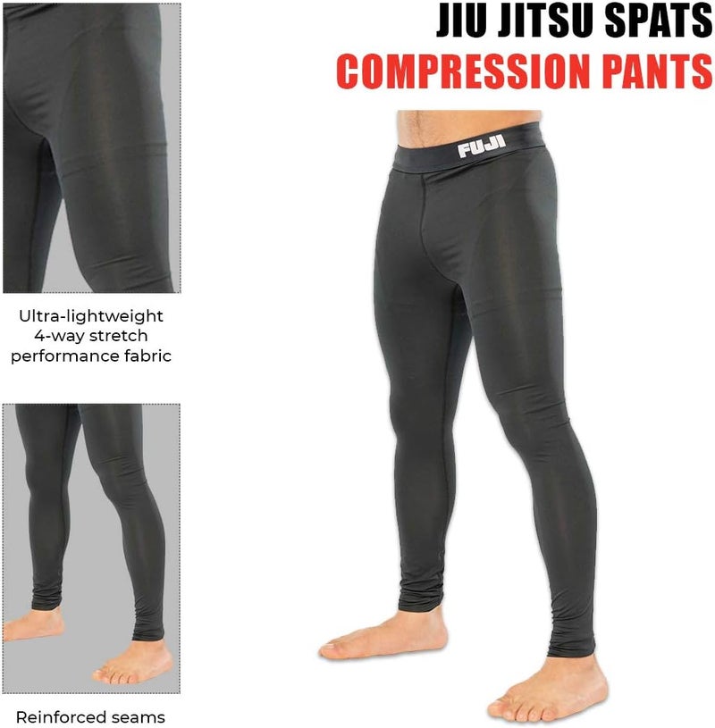 Fuji Baseline V2 Jiu Jitsu Spats Compression Pants - Image 3