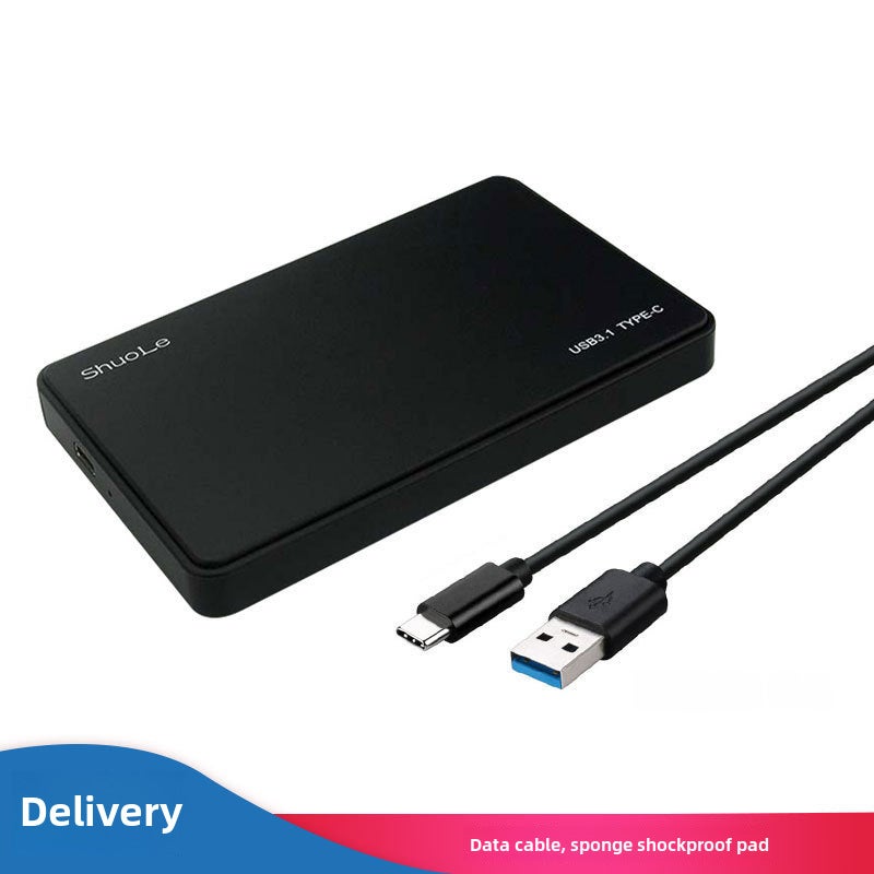 USB3.1 Type-C SATA SSD/HDD Enclosure AdapterSL-U25Q731-T(A-C line) SL-U25Q731-T(A-C line) 