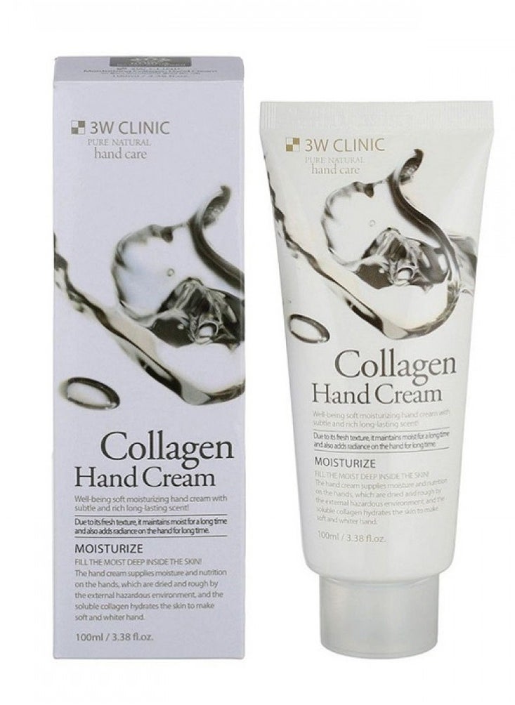 3W CLINIC Collagen Hand Cream 100 Ml  - Image 1