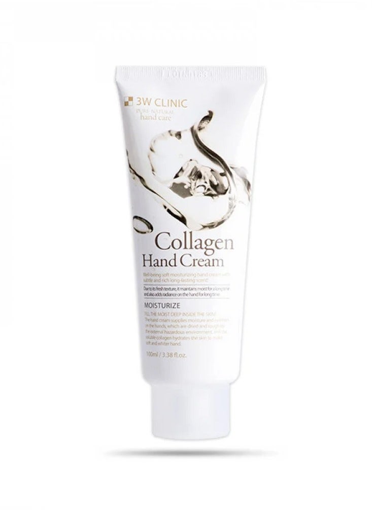 3W CLINIC Collagen Hand Cream 100 Ml  - Image 2