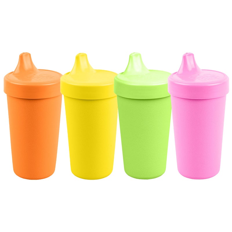 RePlay Sippy Cups for Toddlers  10 Oz Reusable Spill Proof Cups for Kids DishwasherMicrowave Safe  Made in USA  Set of 4313 x 625  Citrus