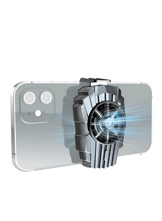 G6 Phone Cooling Fan - Made of ABS, Light Weight - 1 Meter Cable - 5V - Black - Image 2