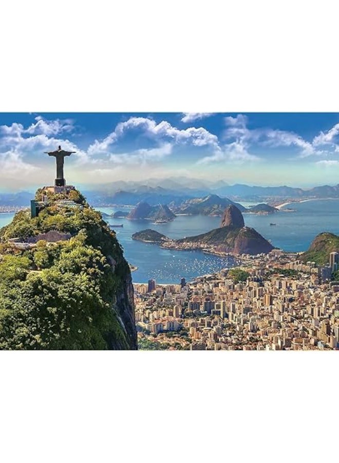 Trefl Rio de Janeiro 1000 Piece Jigsaw Puzzle Red 27"x19" Print, DIY Puzzle, Creative Fun, Classic Puzzle for Adults and Children from 14 Years Old - Image 2
