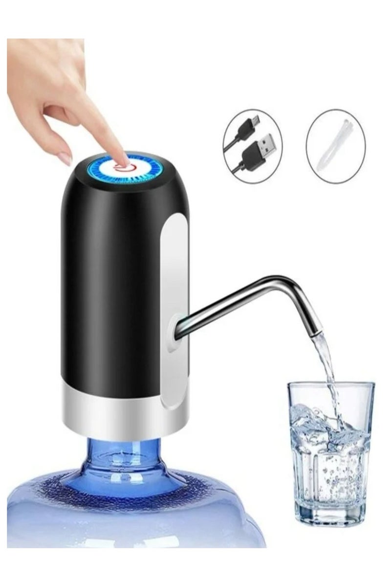 كراون مضخة مياه شرب كهربائية لاسلكية مزودة بأداة شفط وشاحن USB - Image 4