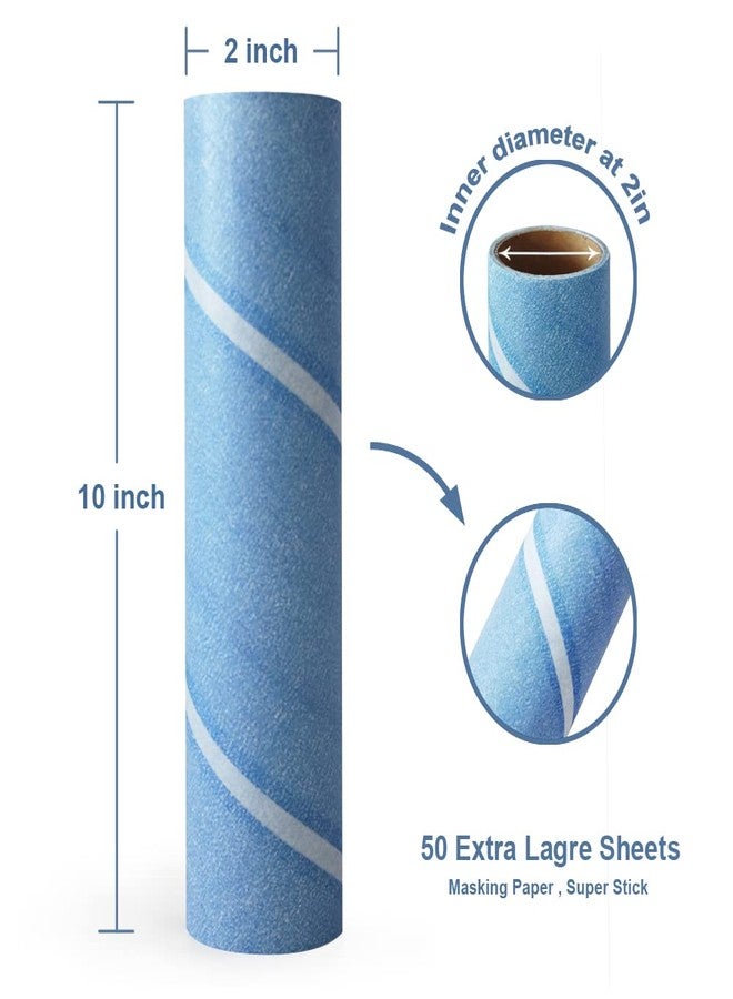 Layers 2 Pack Large Lint Roller Refill, Suitable for Most Large Rollers, mega Roller, 10 in Wide Rollers in The Market - Image 2