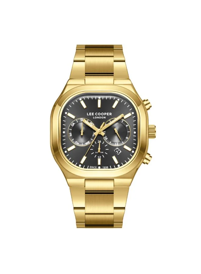 Lee Cooper Men's Metal Multi Function Watch LC08169.160 - 42X47 mm