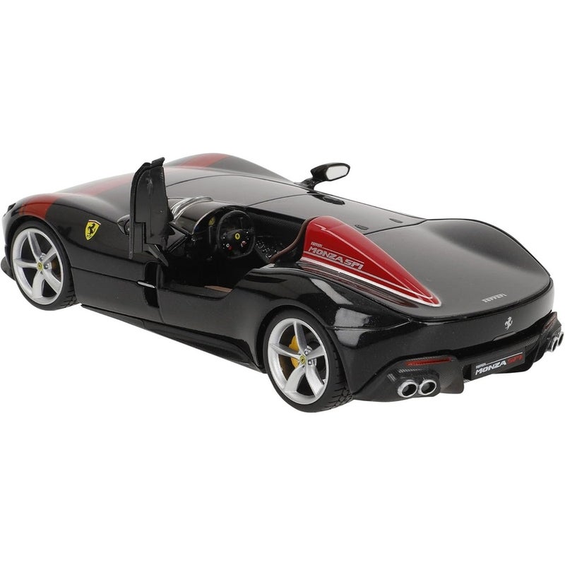 Bburago - Ferrari Monza SP1 1/24 Diecast Model - Black - 18-26027 - Image 2