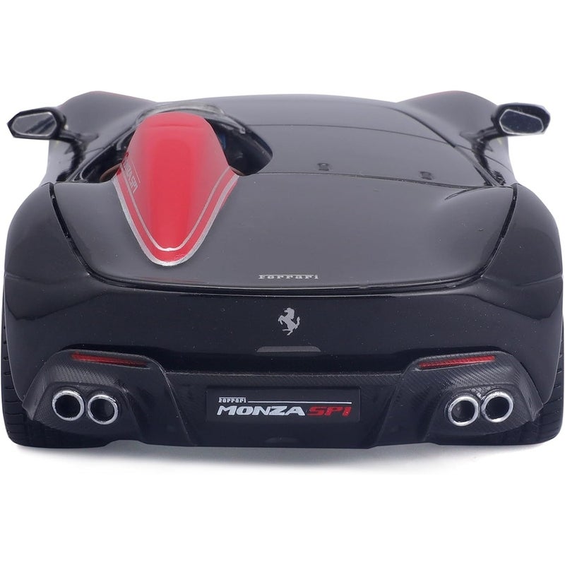 Bburago - Ferrari Monza SP1 1/24 Diecast Model - Black - 18-26027 - Image 3
